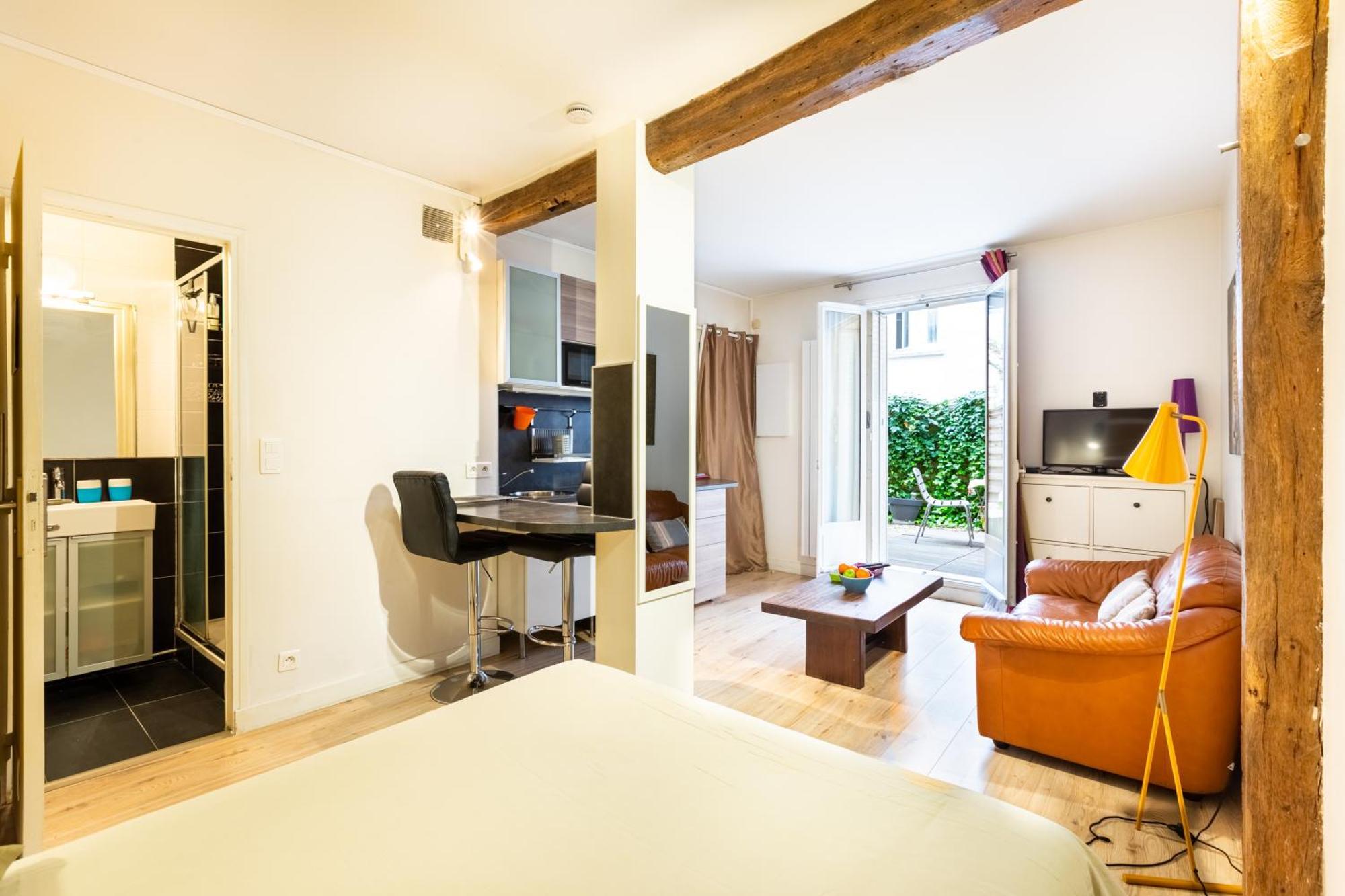 Studio Montonnerre Avec Terrasse Proche Necker Et Montparnasse Париж Экстерьер фото
